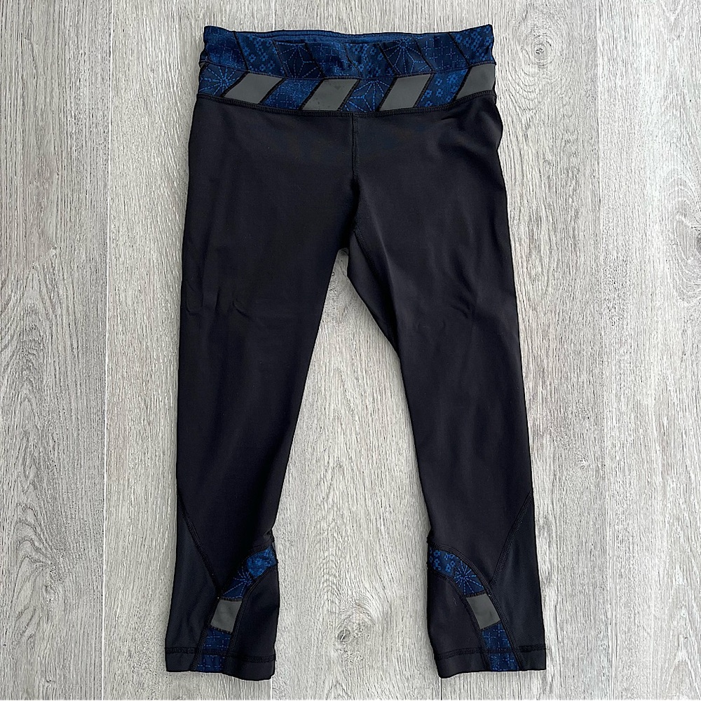 lululemon Reflective Crop Leggings